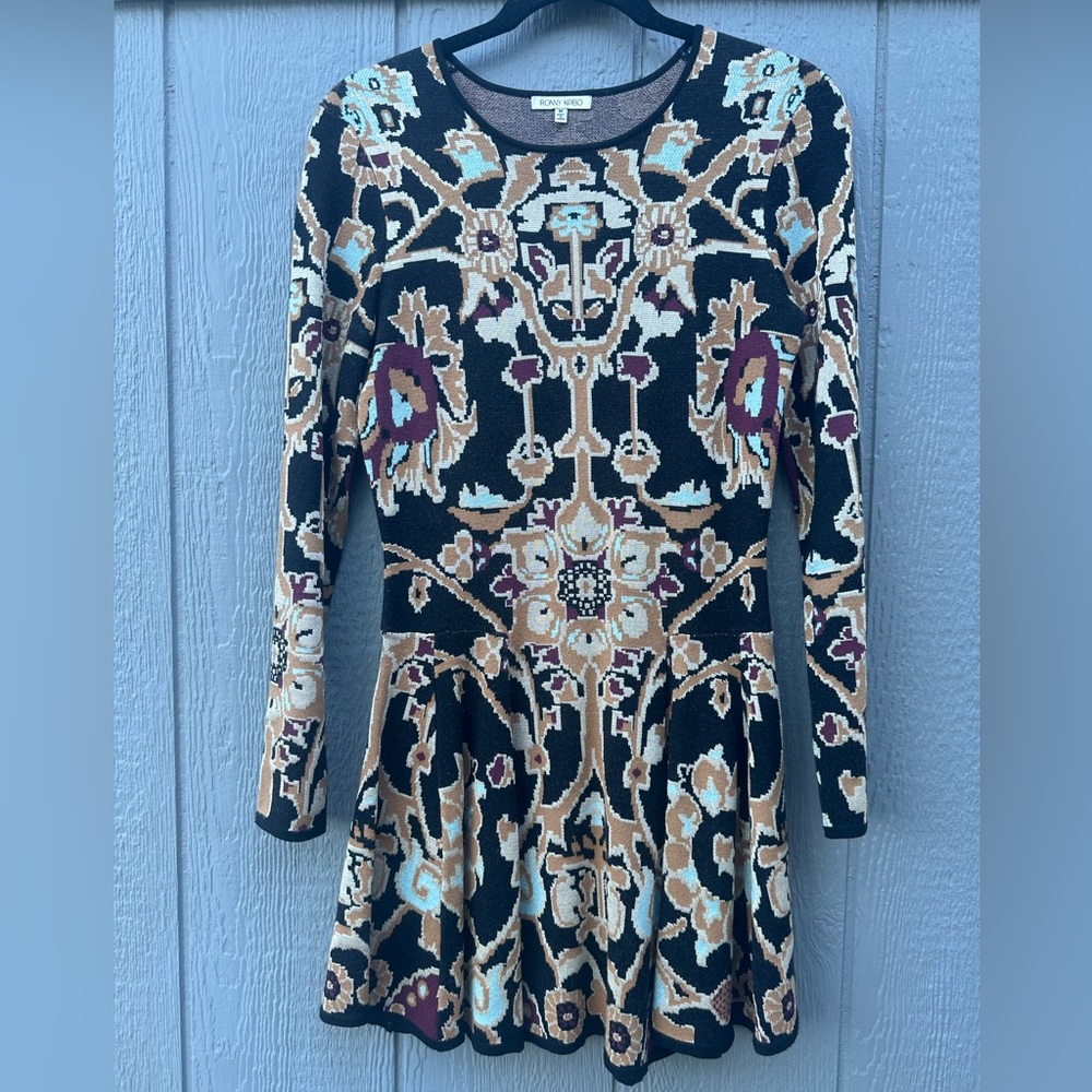 Ronny Kobo Knit Skater Dress